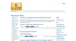Desktop Screenshot of ecartreviews.com